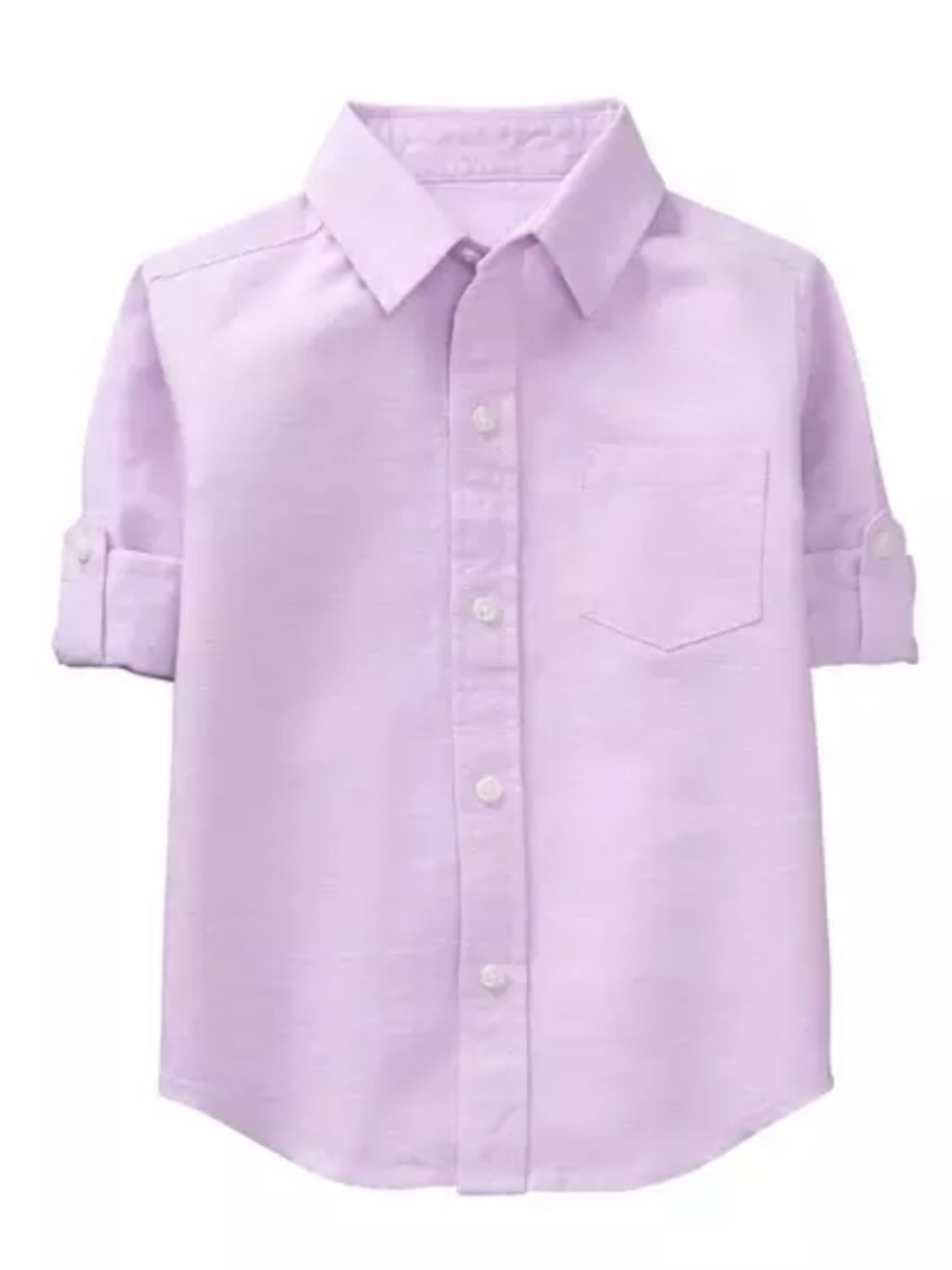 Janie and Jack Roll-Cuff Linen Shirt |